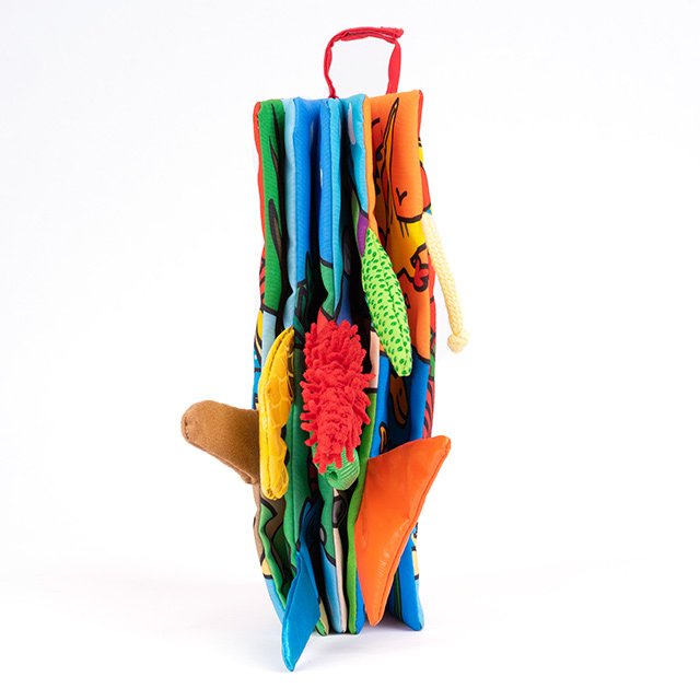 Animal tail cloth book–Dinosaur - Image 3