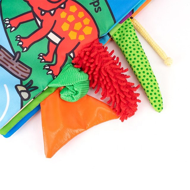 Animal tail cloth book–Dinosaur - Image 5