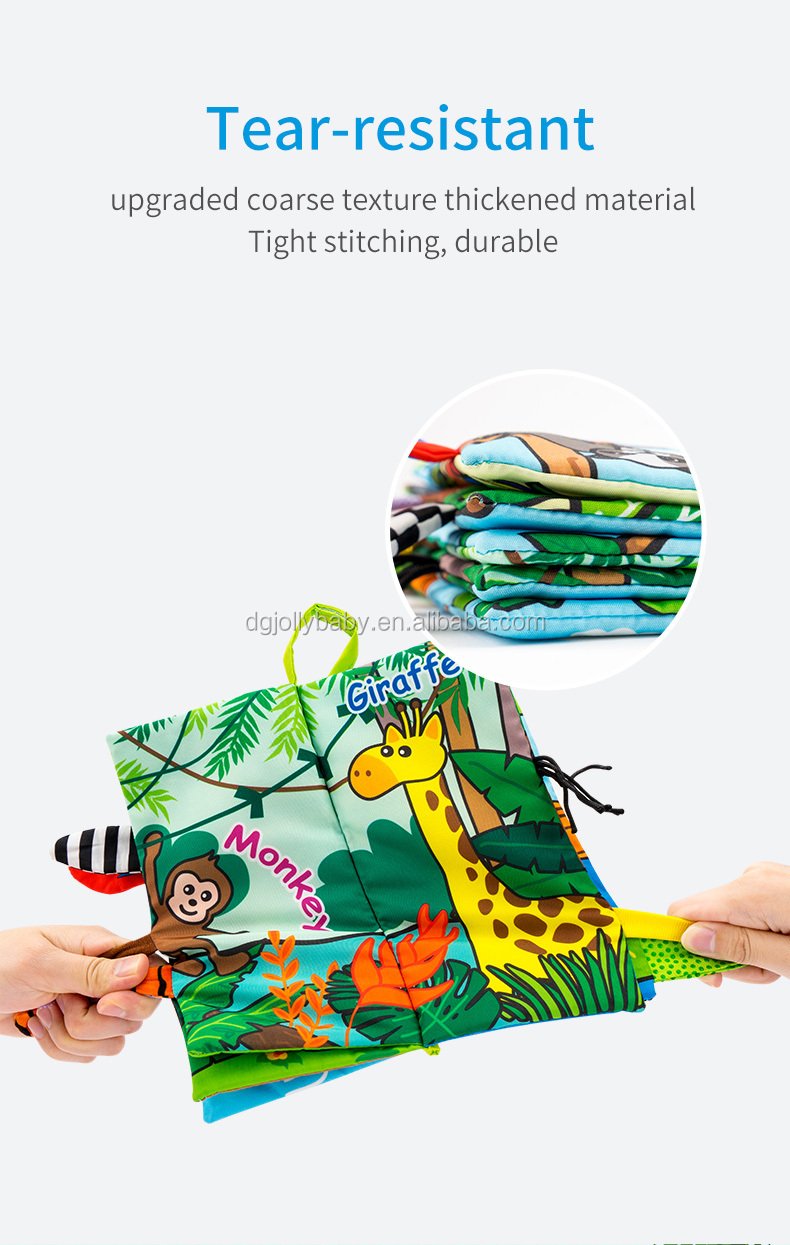 Animal tail cloth book–Dinosaur - Image 13