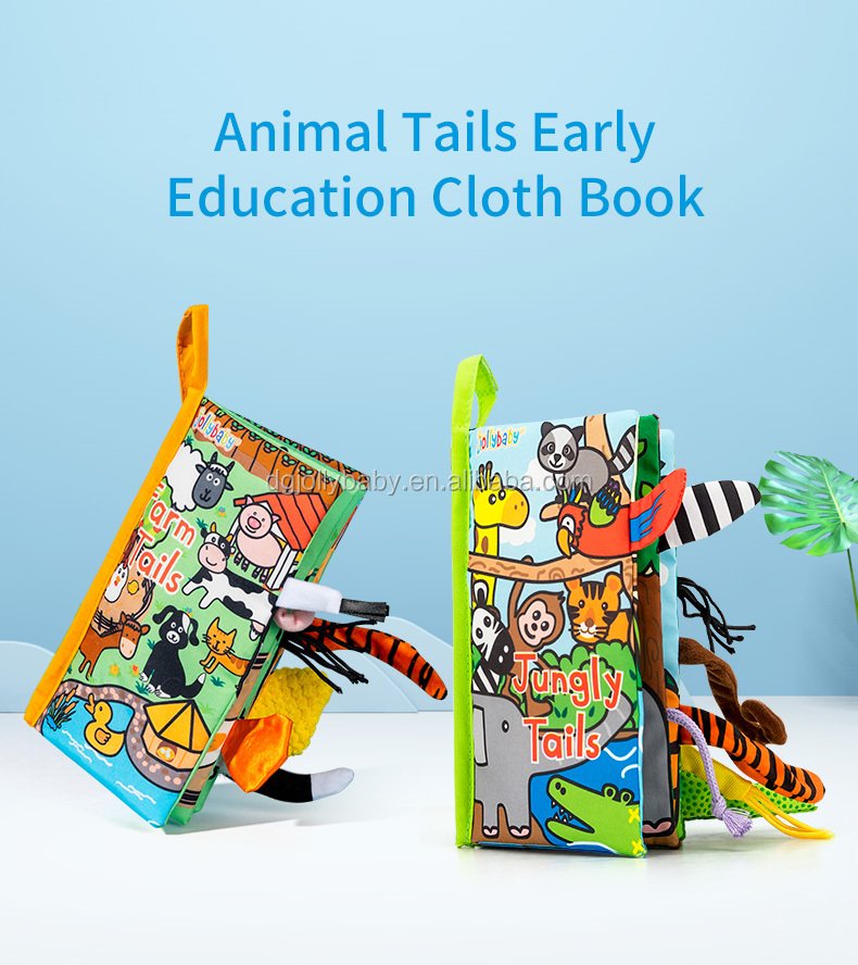 Animal tail cloth book–Dinosaur - Image 9