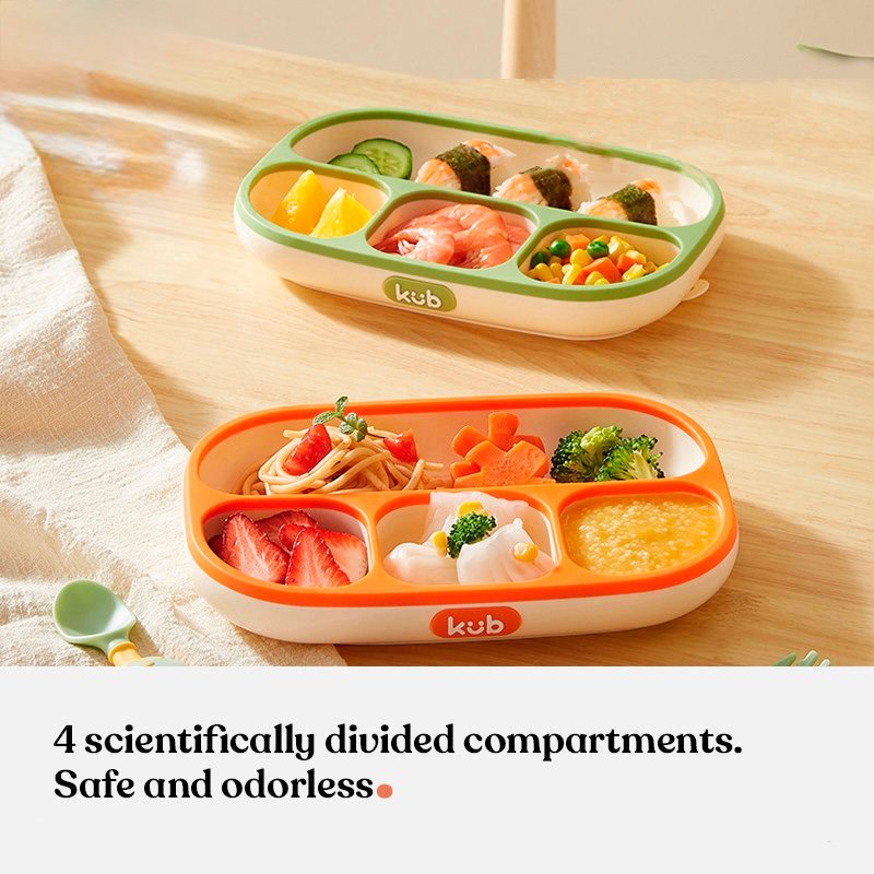 Anti-Fall Silicon Baby Plate - Image 5