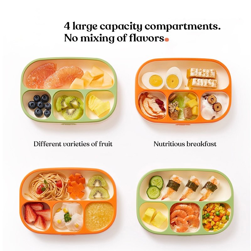 Anti-Fall Silicon Baby Plate - Image 3