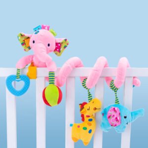 Crib Spiral Plush Toy-Elephant