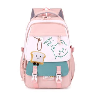 Cartoon print teen backpack