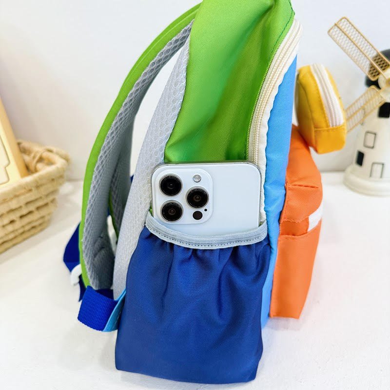 Leisure cute yellow school backpack - Image 8